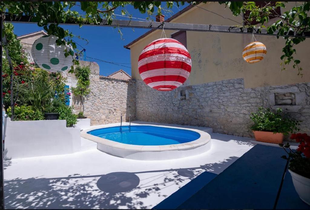 Dalmatian Rustic House Villa เพทรอซาเน ภายนอก รูปภาพ